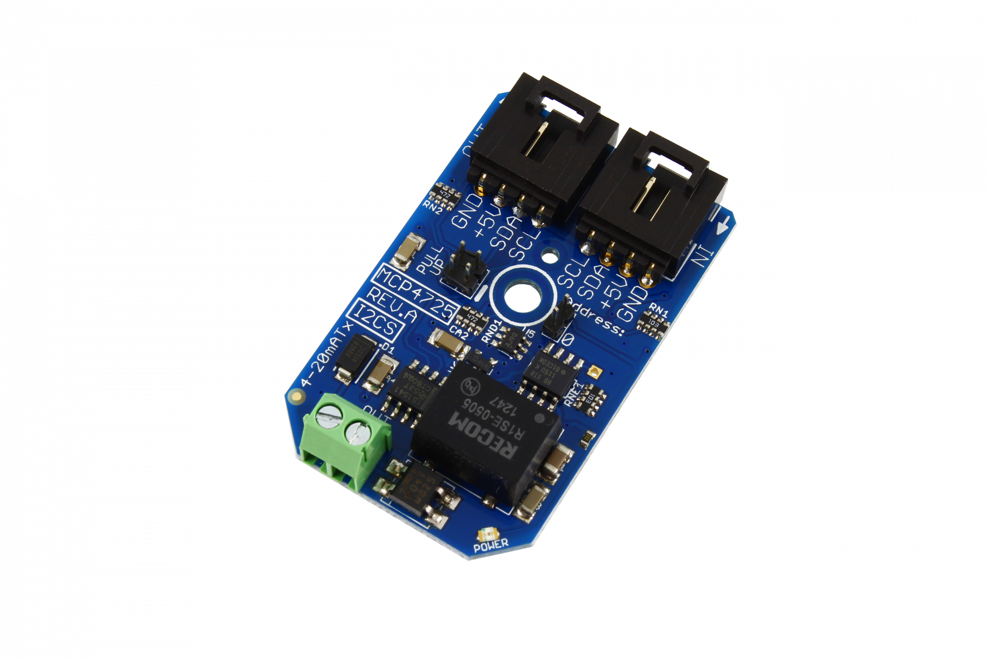 Isolated 4-20mA current loop transmitter