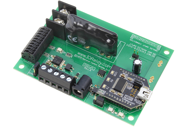 USB Relay Controllers with OnBoard Analog Inputs and GPIO for Sensors