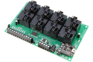 USB Relay Controllers with On-Board Analog Inputs and GPIO for Sensors