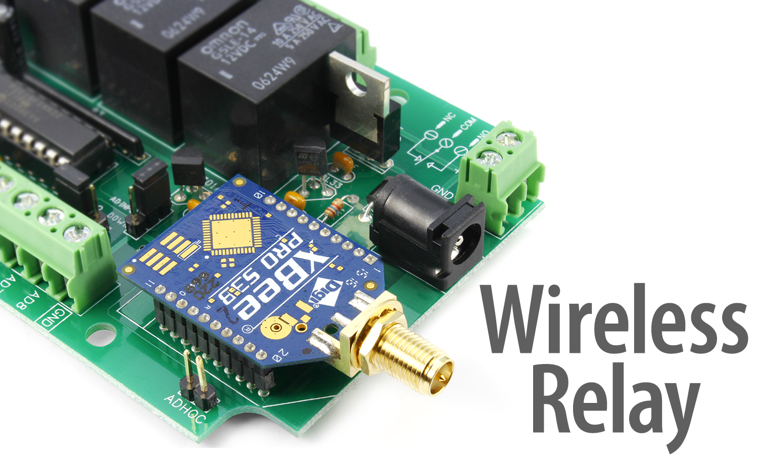 Remote Controlled Relay Boards for Point to Point Wireless Applications
