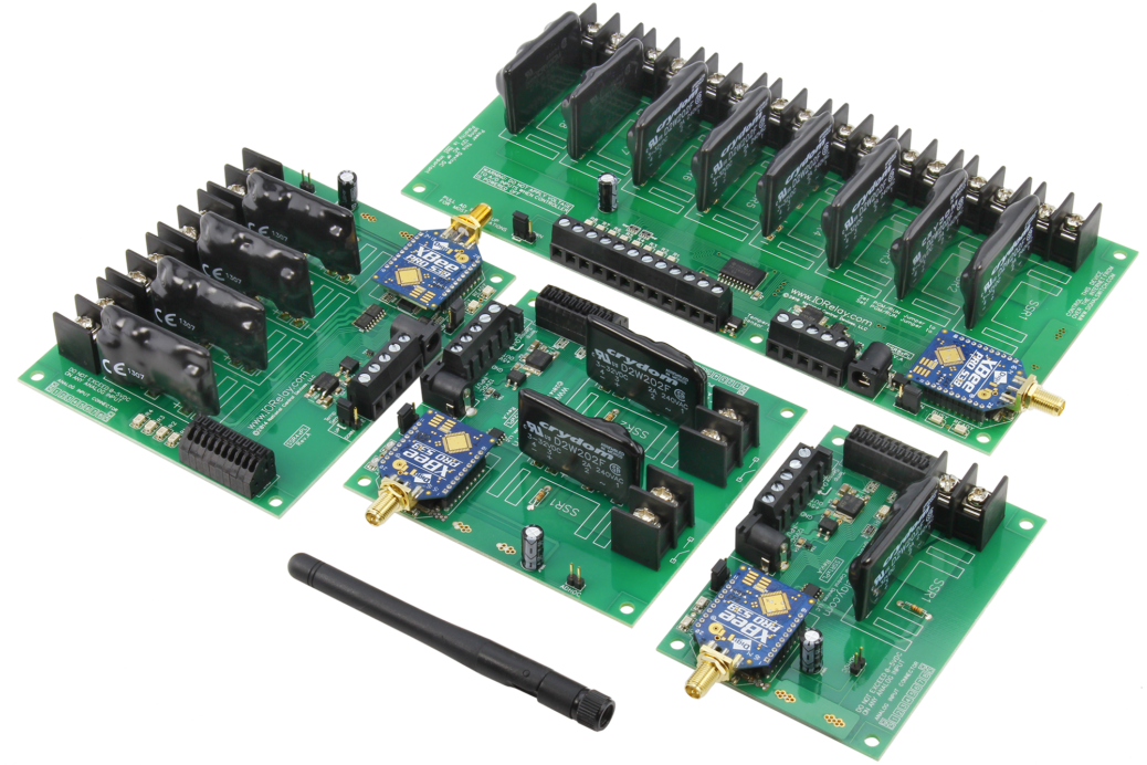 Remote Controlled Relay Boards for Point to Point Wireless Applications