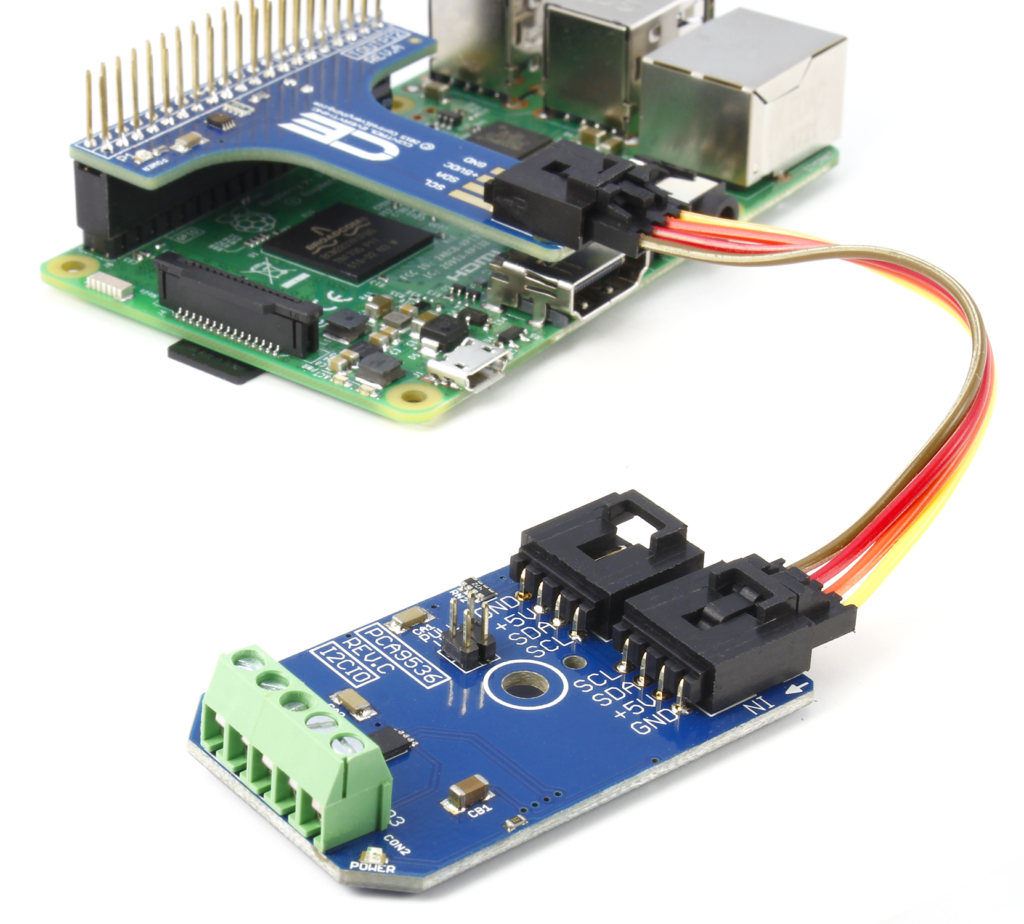 PCA9536 and Raspberry Pi