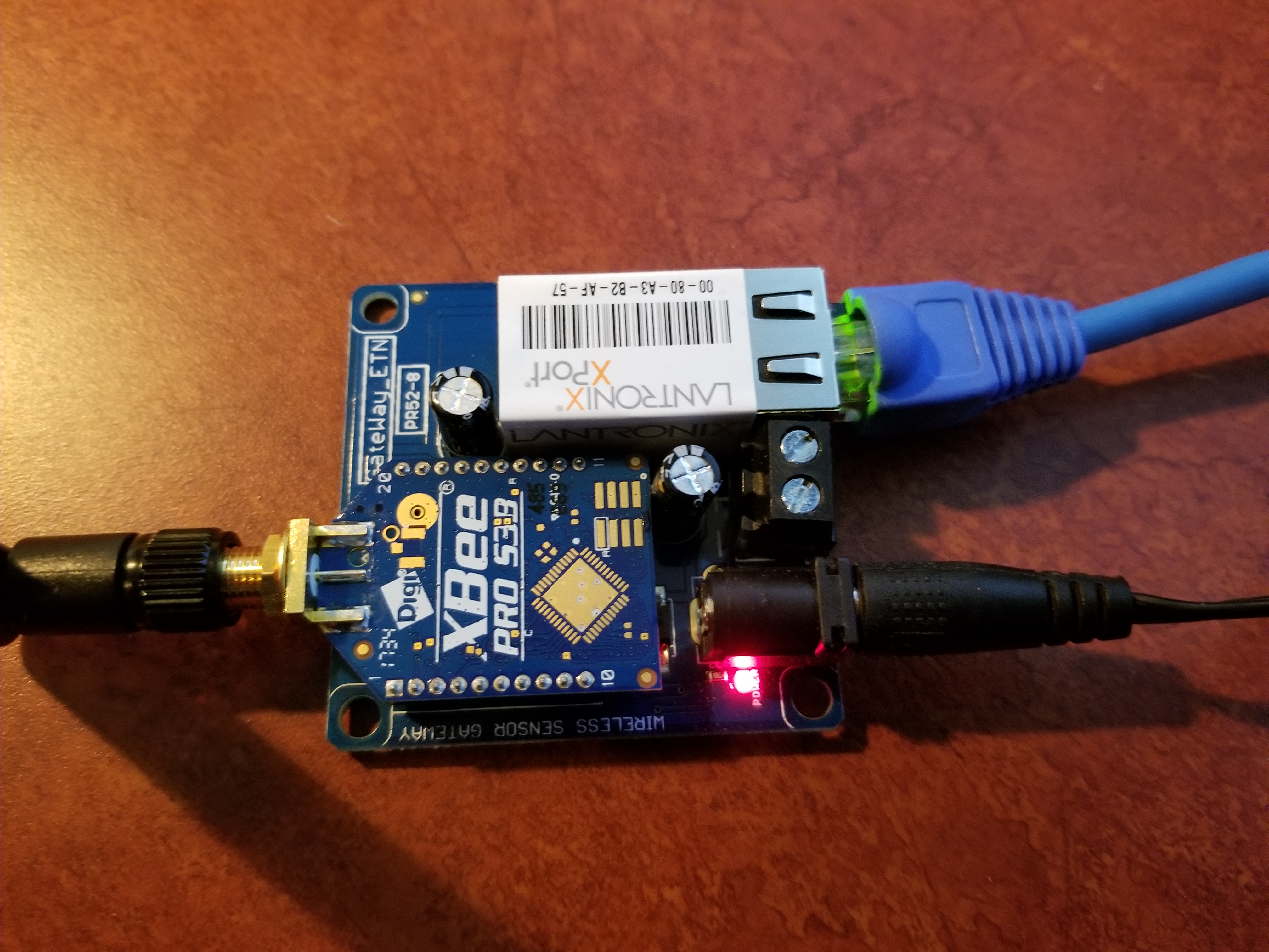 Wireless Sensors Over Ethernet