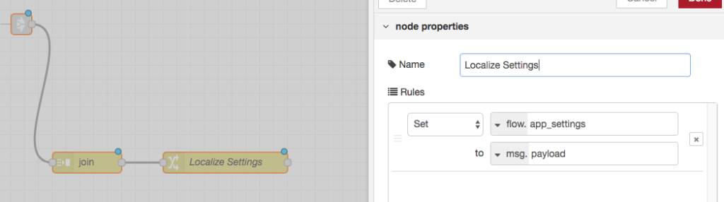 Thermocouple Localize Settings