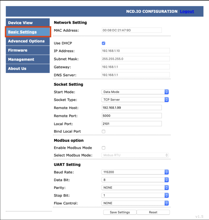NCD Gen3 Ethernet Module User Guide - NCD.io