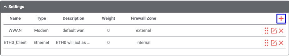 Adding/Editing a WiFi Client WAN