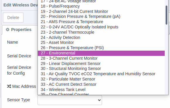 Node RED NCD node types