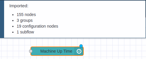 NCD Nodered Dashboard 2 Imported - Machine Uptime Sensor