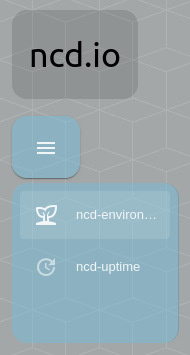 NCD Nodered Dashboard 2 Menus - Machine Uptime