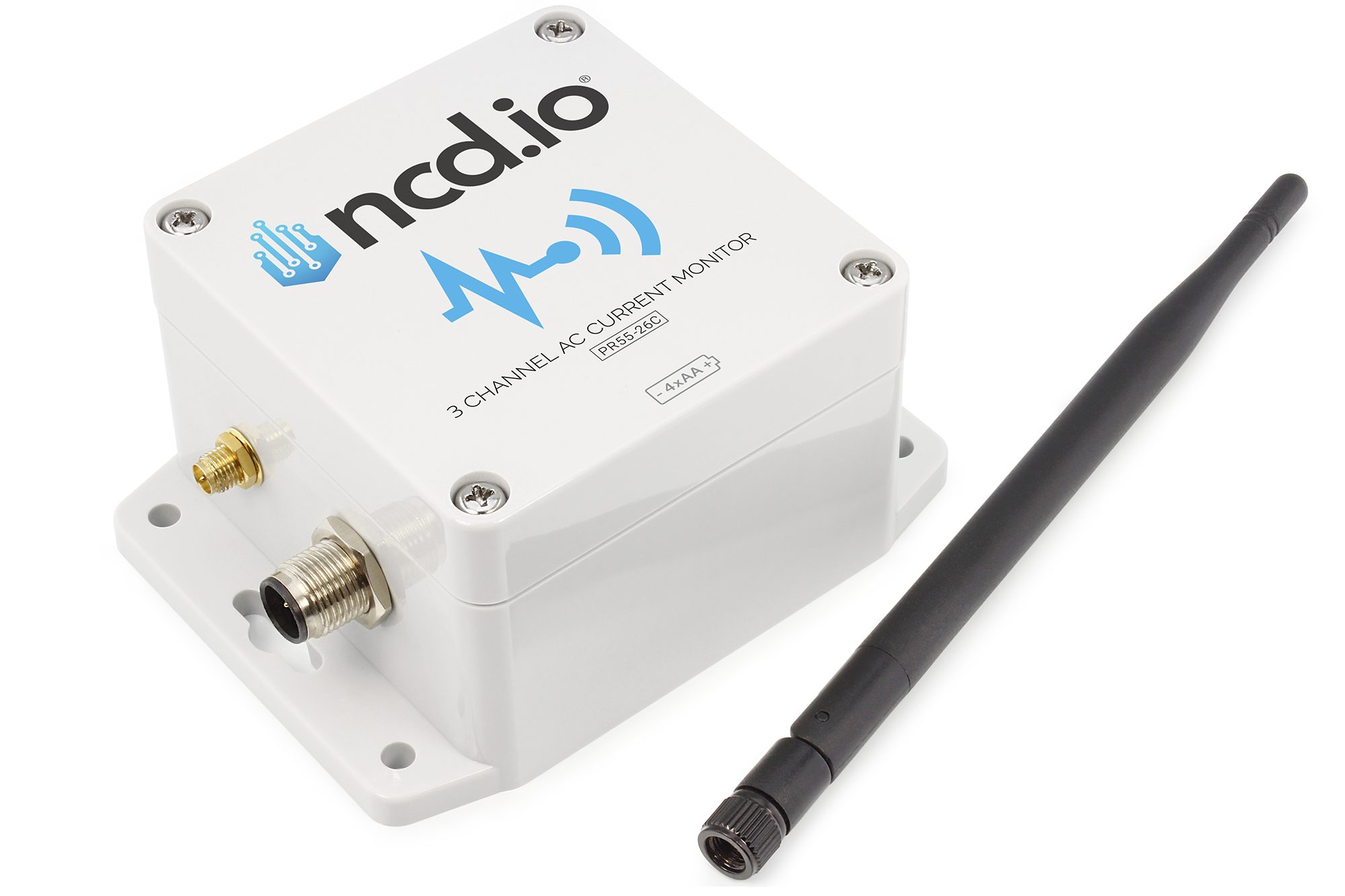 IIoT AC Current Monitor Sensor Node-RED Dashboard - NCD.io