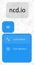 Nodered Dashboard 2 AC Current Monitor multiple menu