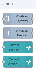 Nodered Dashboard AC Current Monitor Duplicate nodes