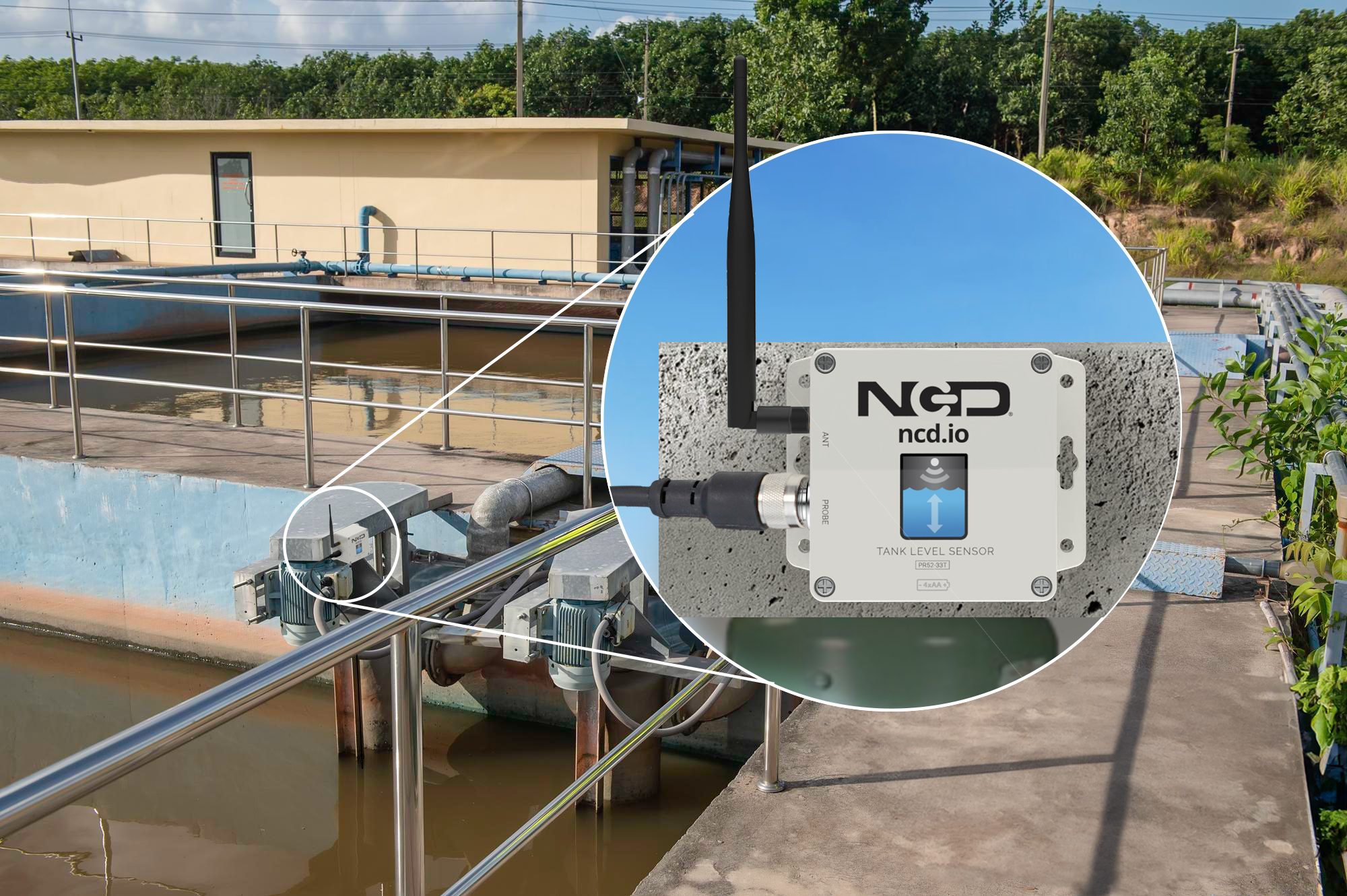 Water Management with Ultrasonic Tank Level Sensors - NCD.io