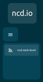 ncd-dashboard-tank-level-sensor-ultrasonic-main-menu