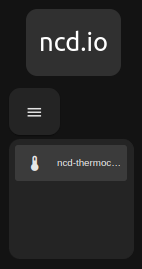 ncd-dashboard-thermocouple-main-menu