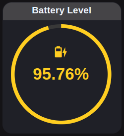 Dashboard 2 Battery Gauge Machine Uptime Sensor