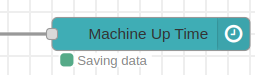 Dashboard 2 Machine Uptime Monitoring Saving data status