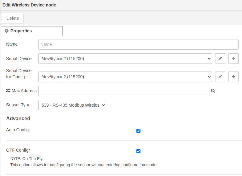 NCD Wireless Device gateway example