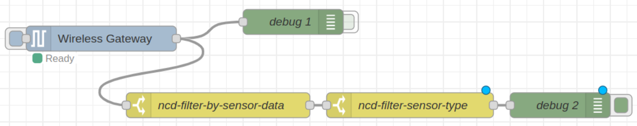 Node-RED Filter by sensor type using switch node