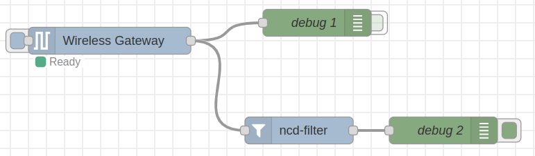 NCD Filter node flow