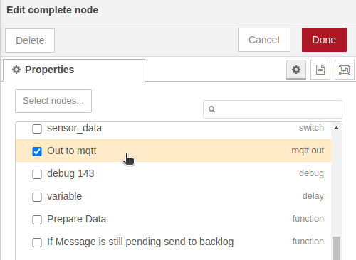 NCD Gateway Online Monitor For MQTT Complete node