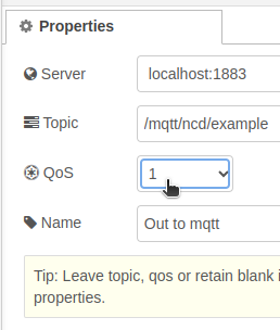 NCD Gateway Online Monitor For MQTT Quality of Service