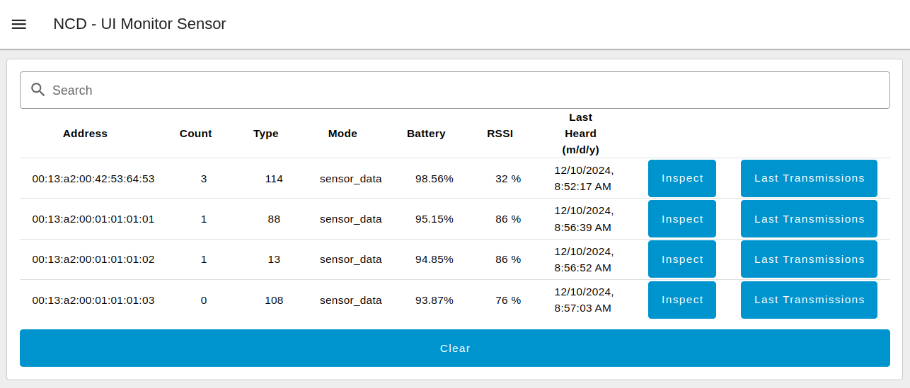 NCD UI Monitor Sensor