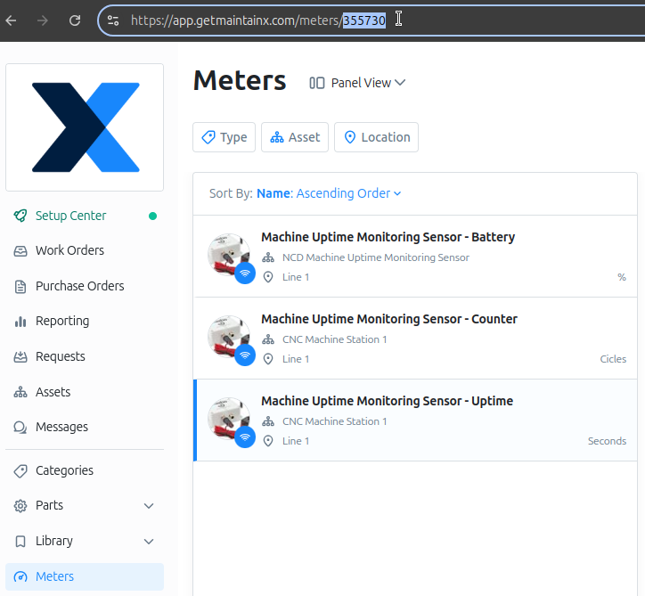 NCD to MaintainX Get Meter ID