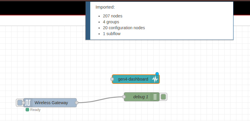 Importing Vibration Gen 4 Dashboard