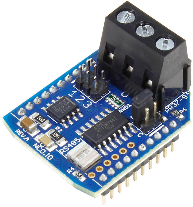 RS-485 Junction Interface Dual RJ11 Dual Screw Terminal - store.ncd.io
