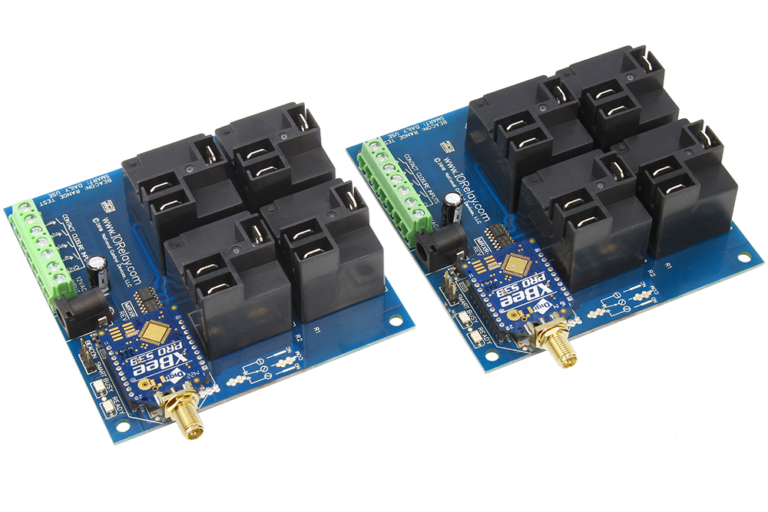 Wireless Contact Closure Transmitter Receiver 4Channel HighPower