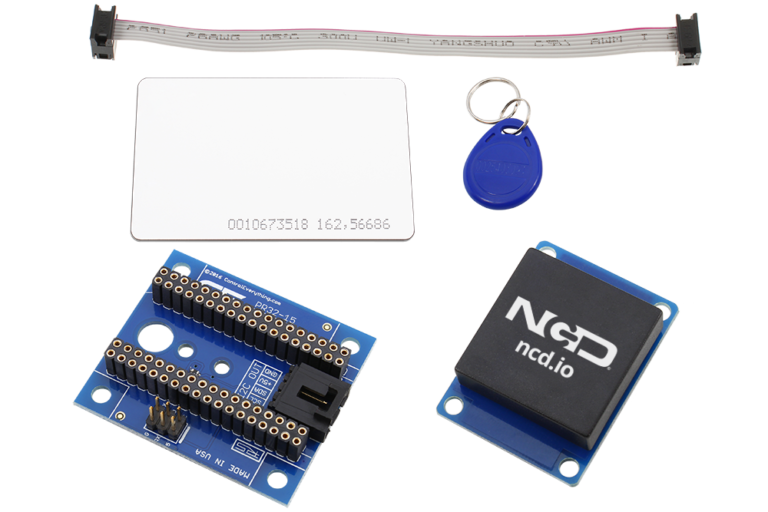 RFID Receiver and I2C Adapter with RFID for Particle Electron or Photon