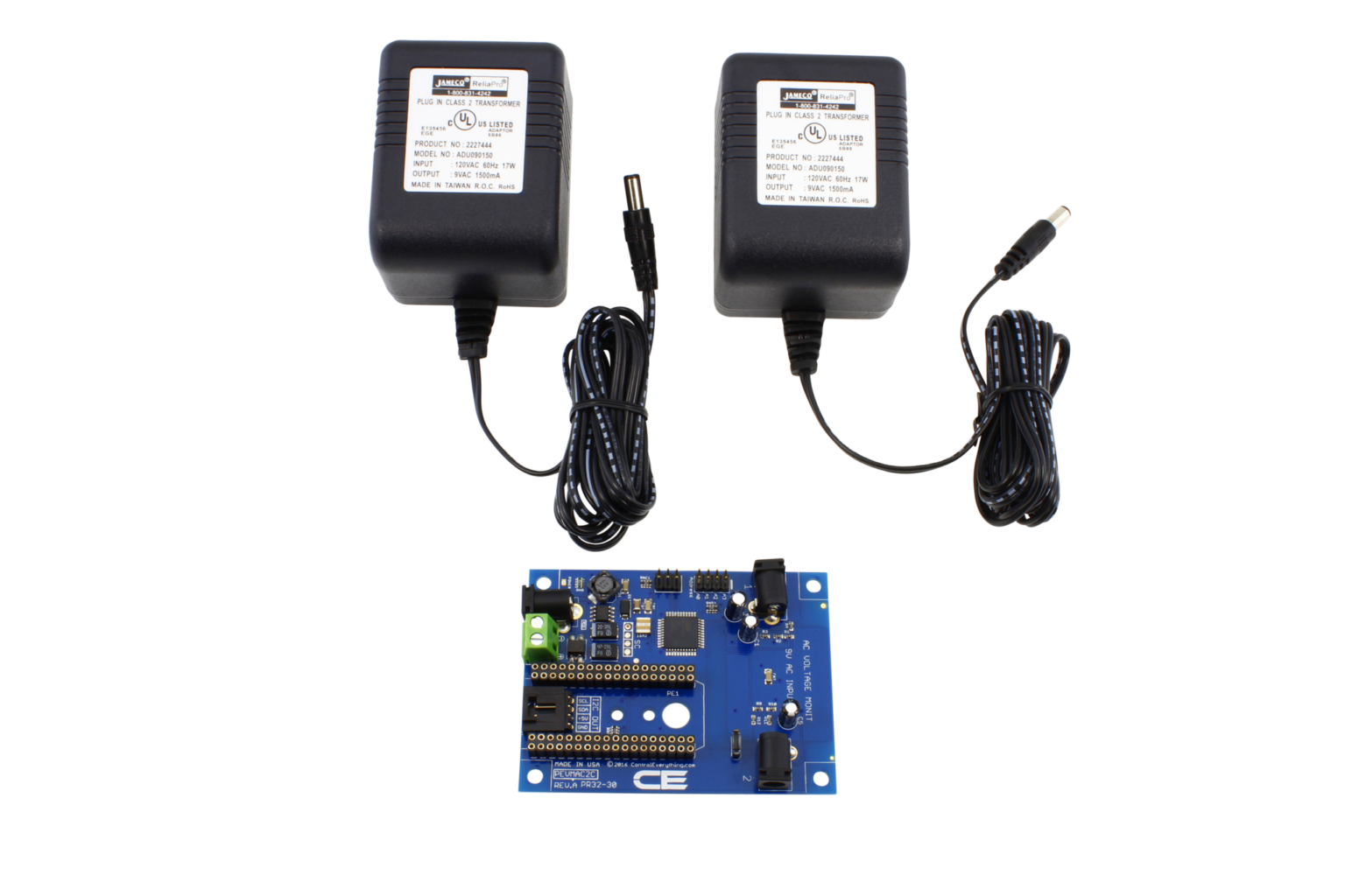 Dual 120VAC Mains Voltage Monitor with IoT Interface NCD Store