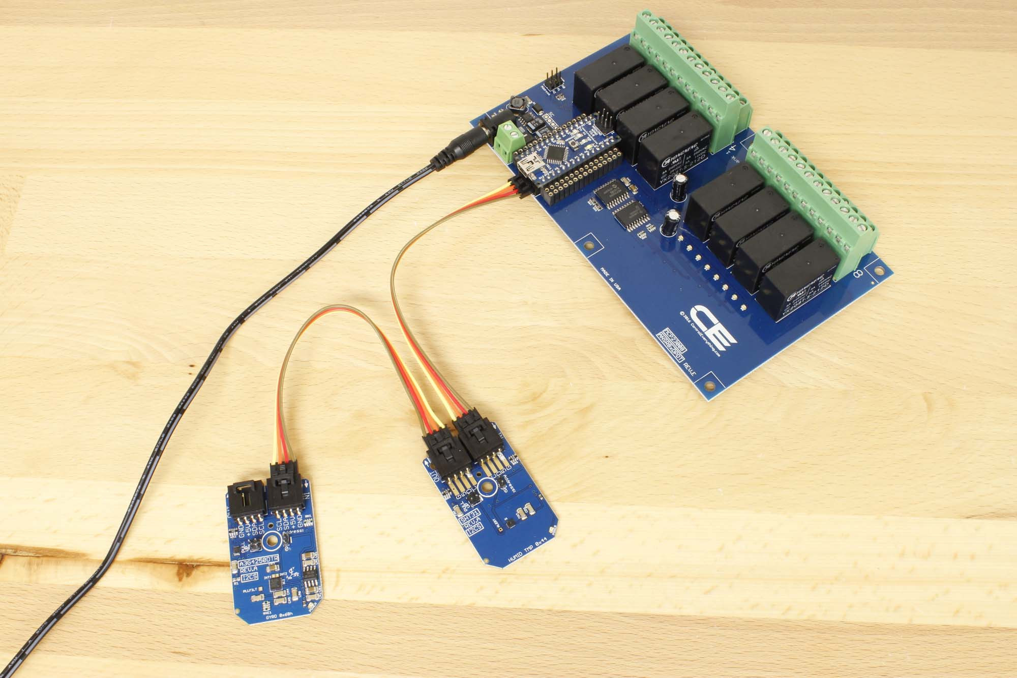 Motherboard Temperature Sensor Interfacing SHT31 Temperature Humidity ...
