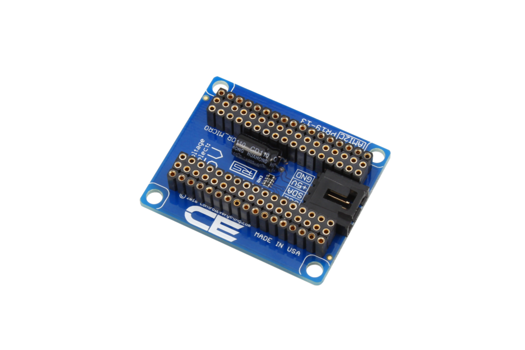 I2C Shield for Arduino Micro with I2C Expansion Port - NCD Store