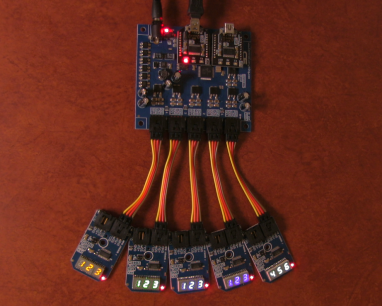 Dual USB to 5Port I2C Bridge Adapter 100KHz for AnyI2C Software