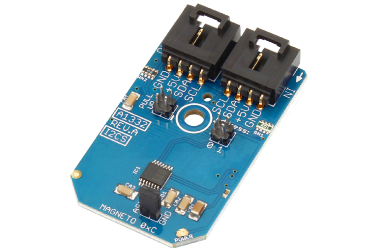 A1332 Precision Hall Effect Rotational Angle 0° to 360° Sensor I2C Mini