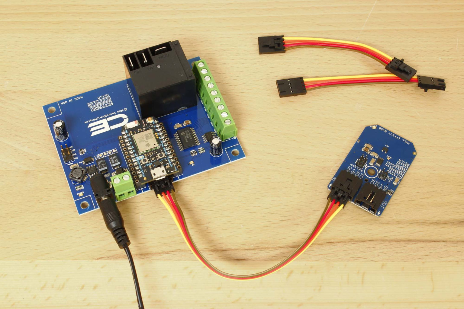 A1325 Hall Effect Sensor 3.125 mv/G with ADC121C 12Bit Resolution I2C