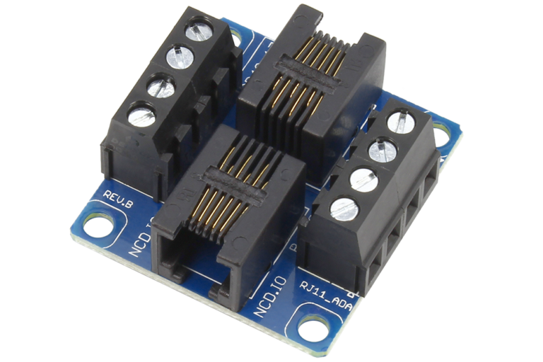 RS-485 Junction Interface Dual RJ11 Dual Screw Terminal - NCD Store