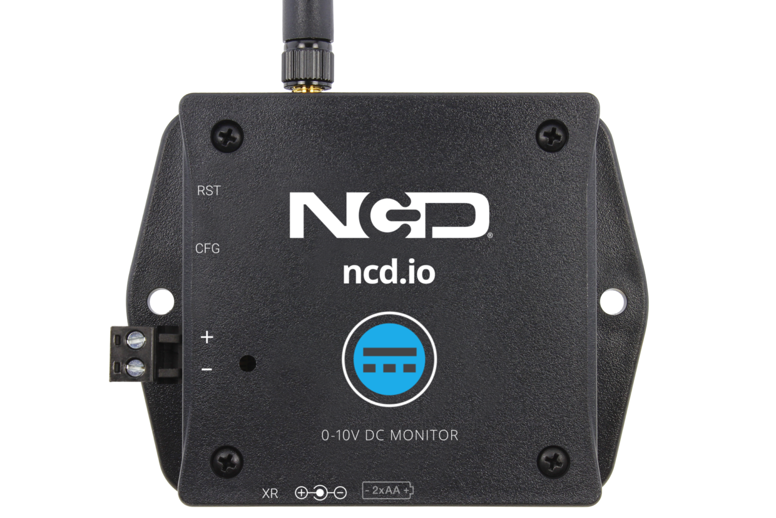 Wireless DC Voltage Monitor (010V) DC Power Monitoring Device