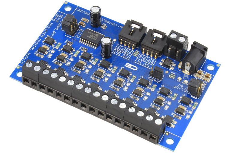 8-Channel I2C MCP23008 Optically Isolated Digital Input with I2C ...