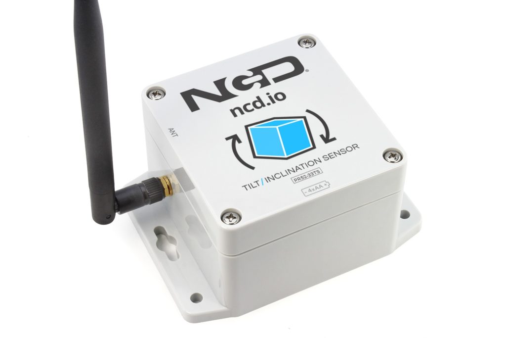 Industrial IoT Wireless Tilt And Inclinometer Sensor | Machine Tilt ...