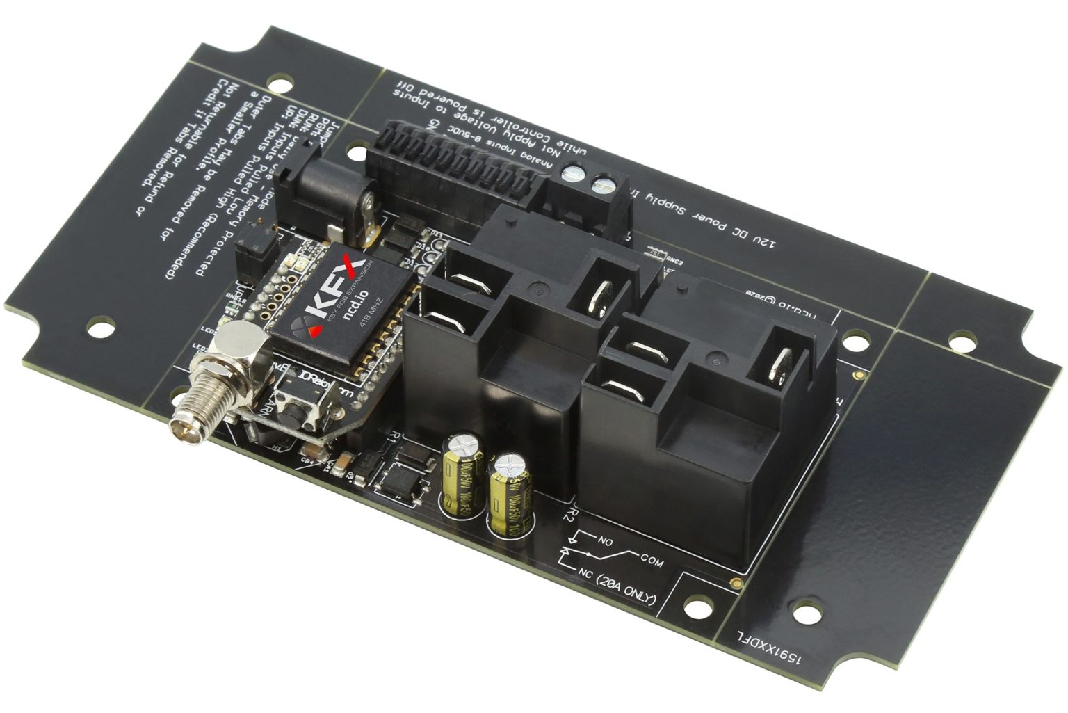 Key Fob Remote Controlled Switch 2-Channel High-Current Long Range ...