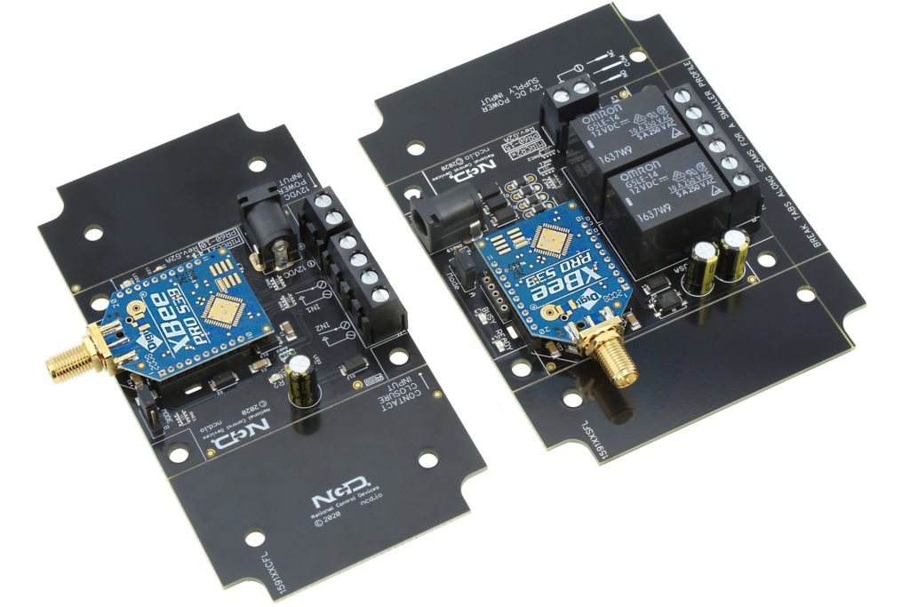 Wireless Contact Closure Remote SPDT Relay Controller 2Channel 1Way