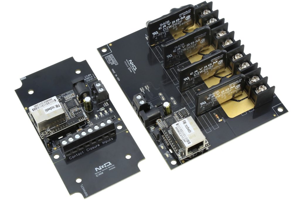 Ethernet Network Contact Closure Remote Relay Controller 4-Channel ...