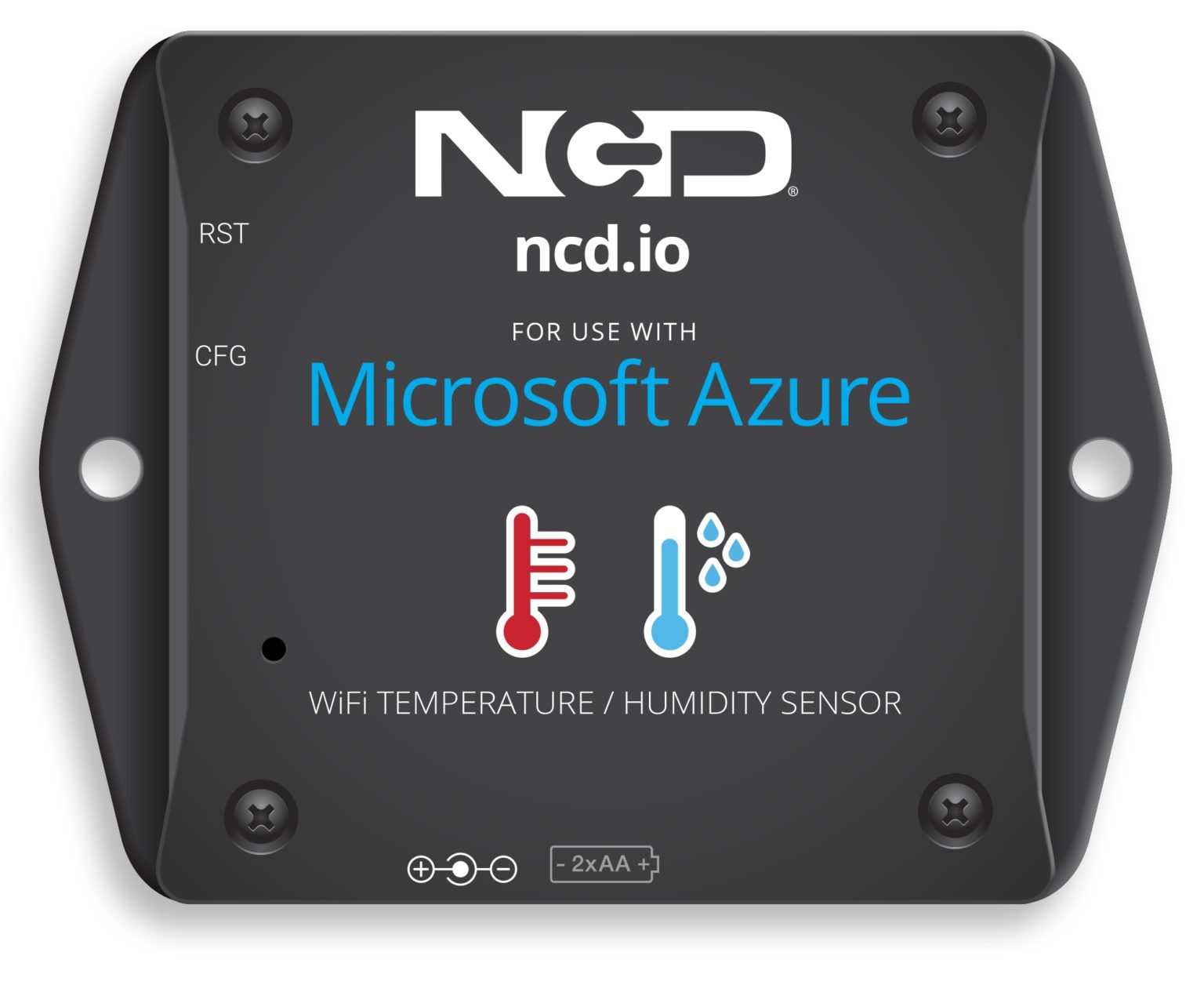 WiFi Temperature Humidity Sensor for use with Microsoft® Azure®