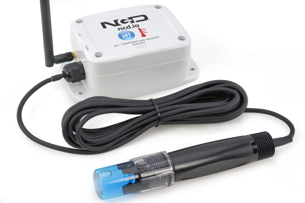 Wireless pH Temperature Sensor IoT pH Sensor with ORP Capability
