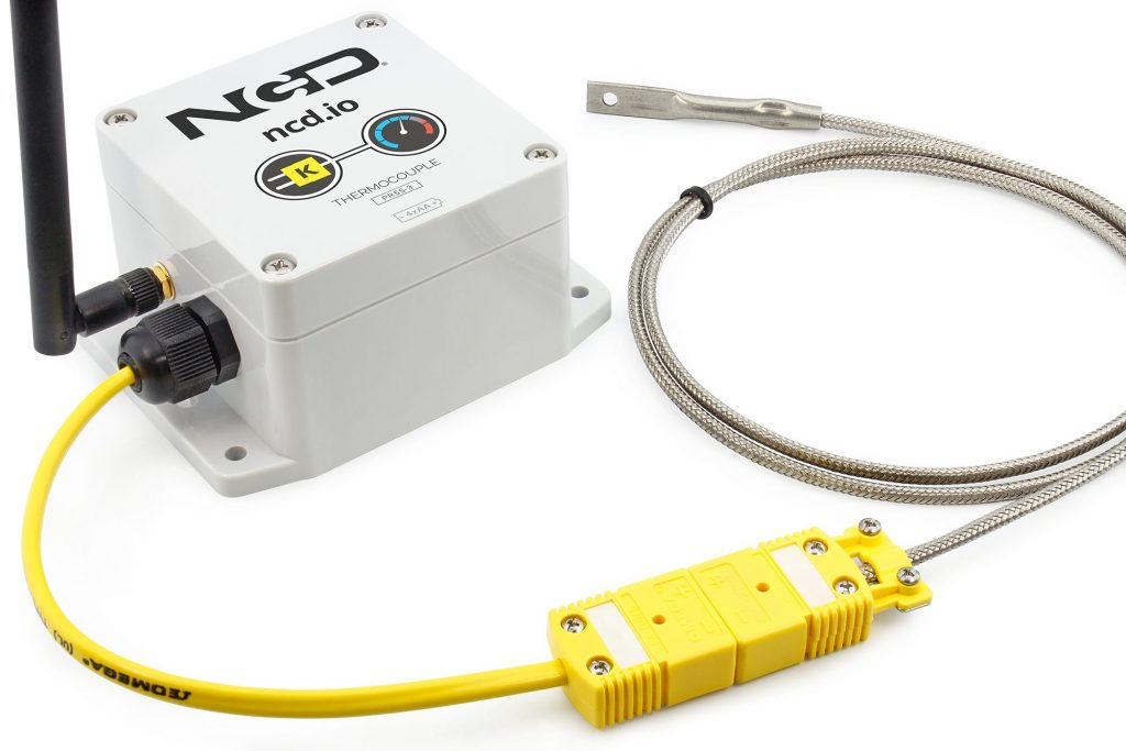 Industrial Wireless Thermocouple High Temperature Sensor Monitoring System
