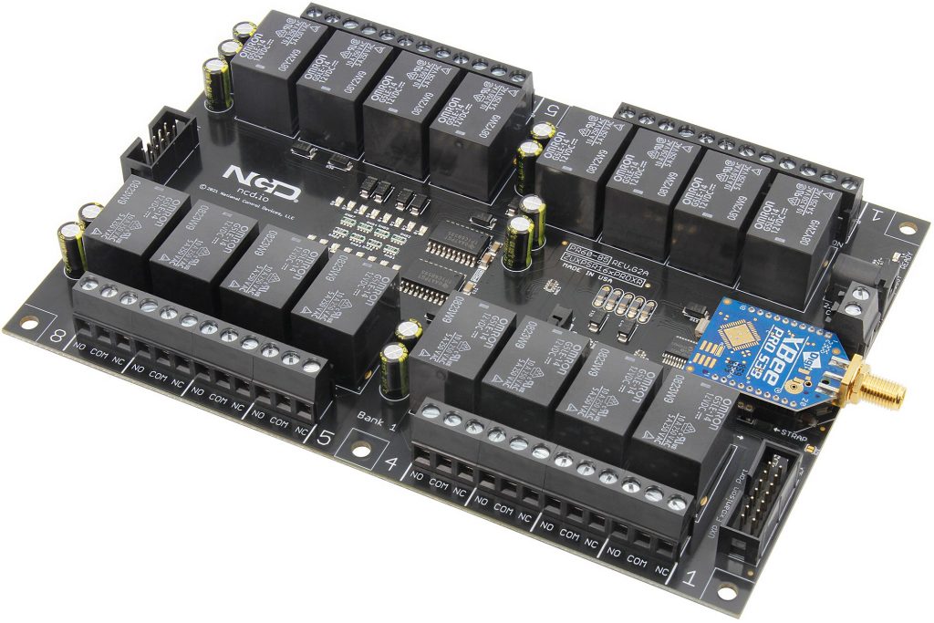 Universal Processing Relay Industrial Relay Controller 16-Channel SPDT + UXP Expansion Port - NCD ...