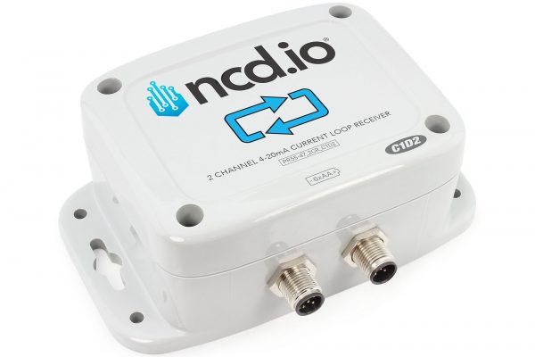 C1D2 2 Channel Industrial IoT Long Range Wireless 4-20mA Current Receiver